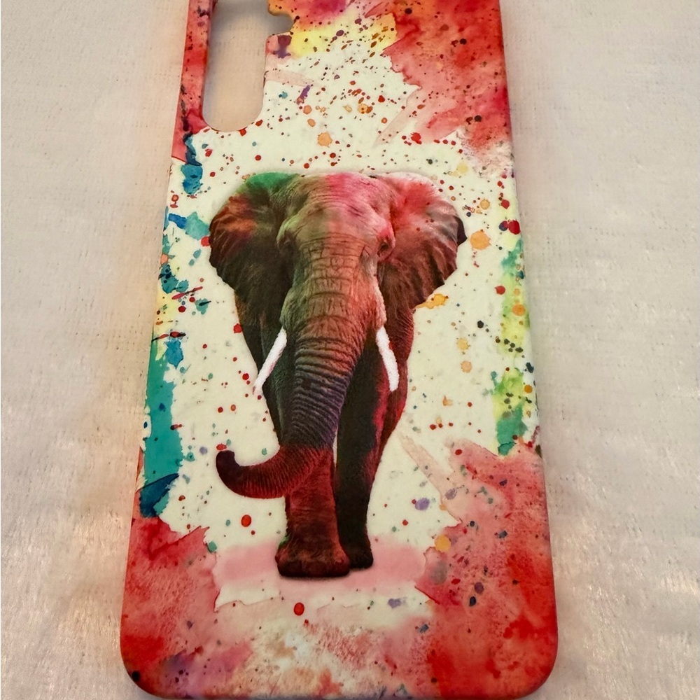 Colorful Elephant Phone Case for Galaxy A05s